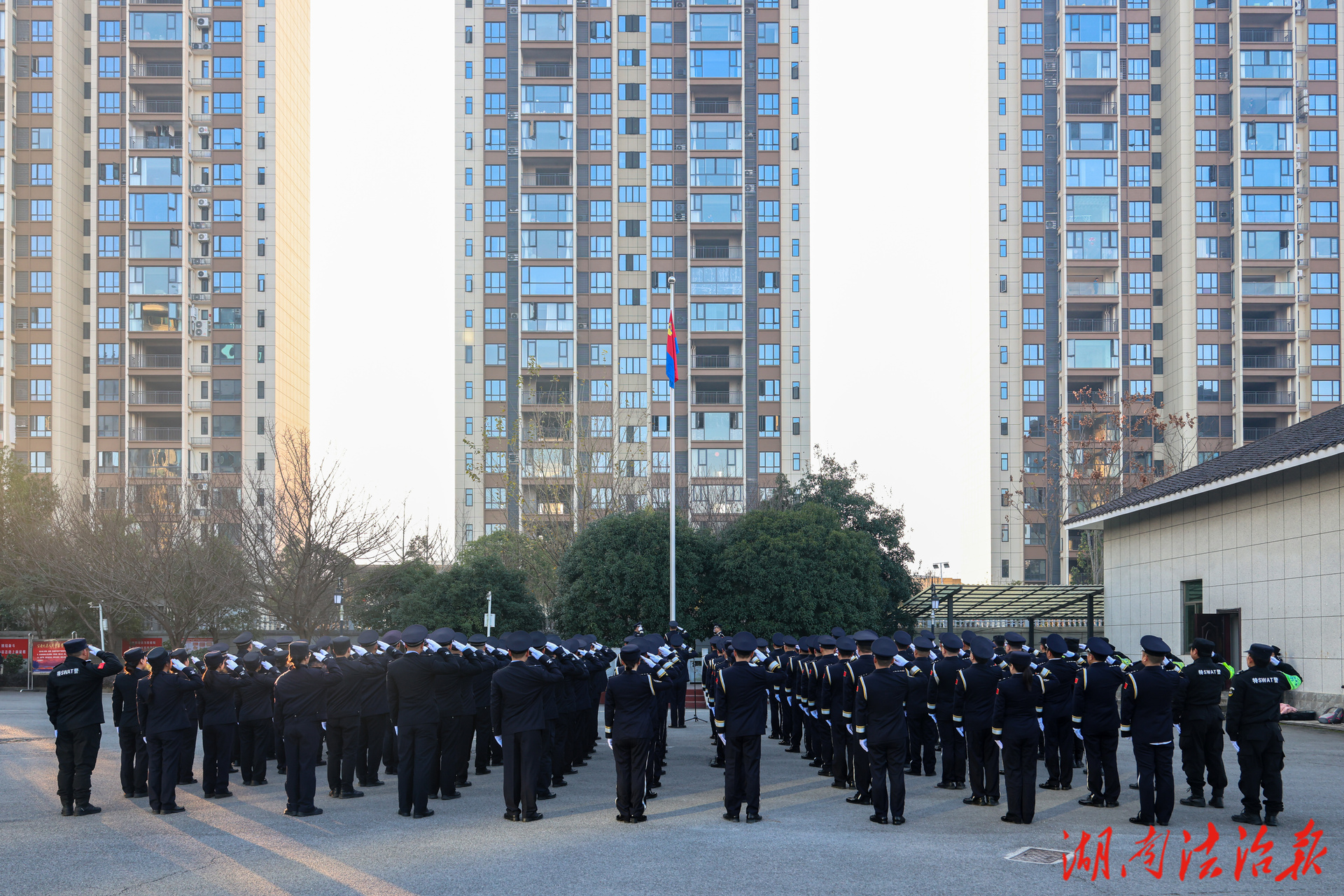 永定公安舉行2026年中國人民警察節(jié)升警旗儀式