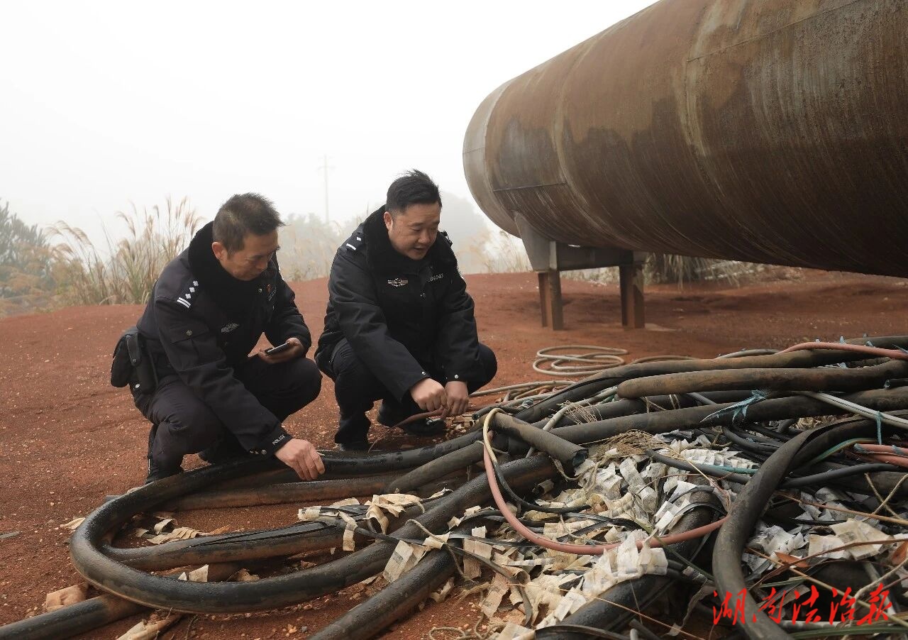 平安五溪·冬春攻势｜雷霆出击 斩断“电缆大盗”黑手