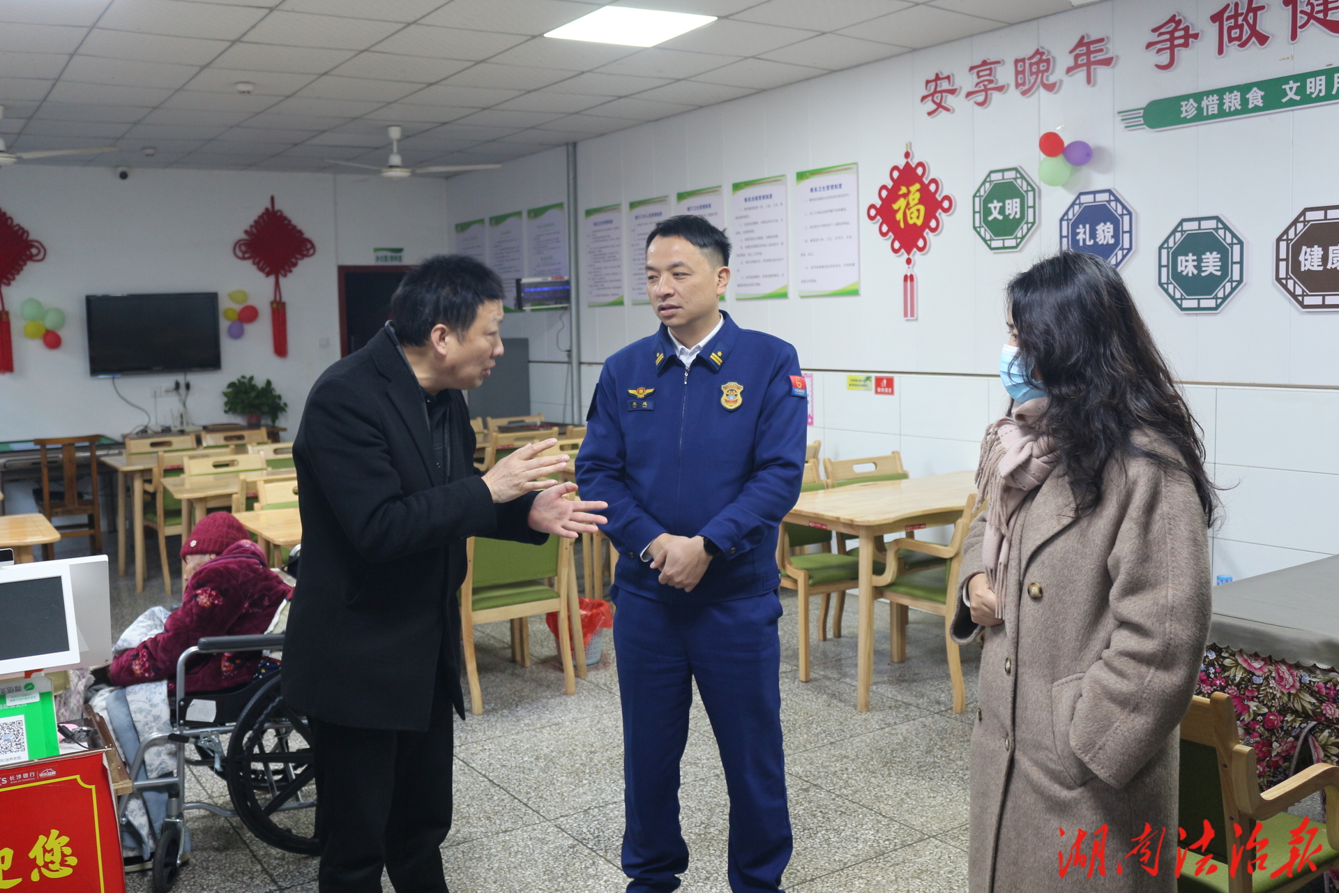 北塔区领导带队开展养老机构消防安全检查