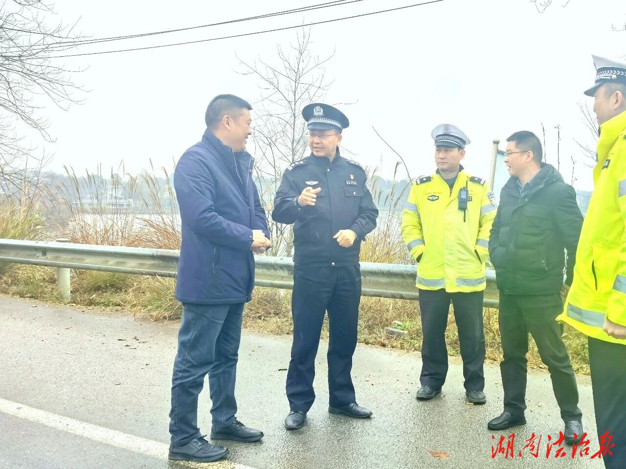 唐科雨帶隊督導(dǎo)道路交通安全工作