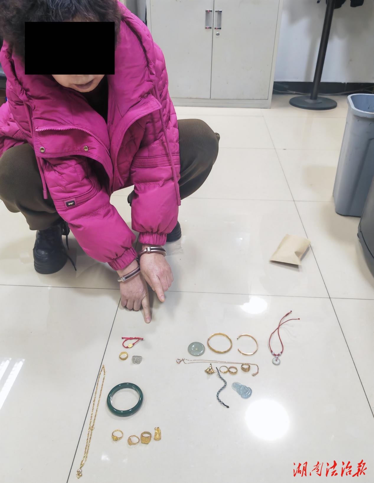 72小時(shí)閃電追緝！永順警方破獲入室黃金盜竊案