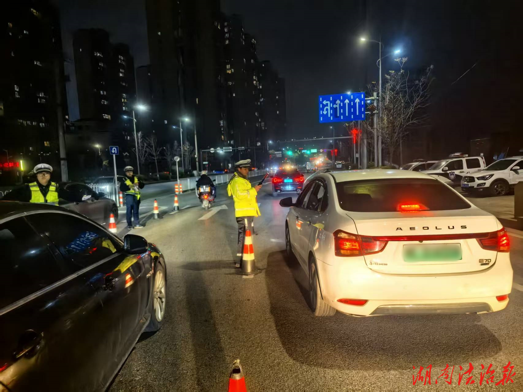 邵東交警嚴查酒醉駕 曝光典型案例