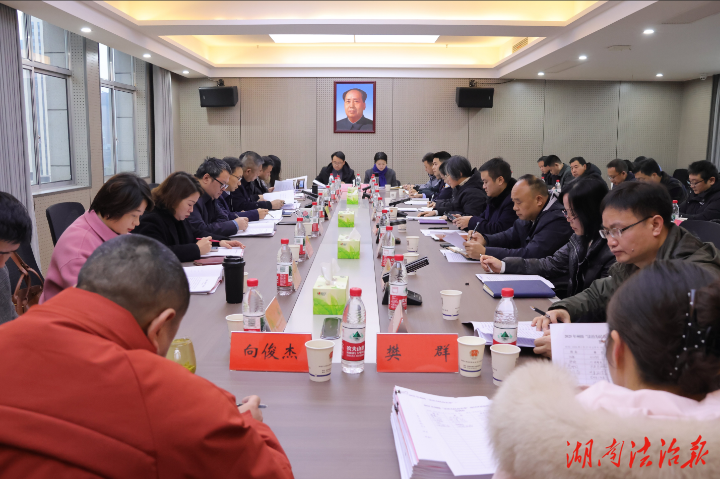 湘西州對(duì)2025年州級(jí)“法治為民辦實(shí)事”項(xiàng)目進(jìn)行評(píng)估驗(yàn)收