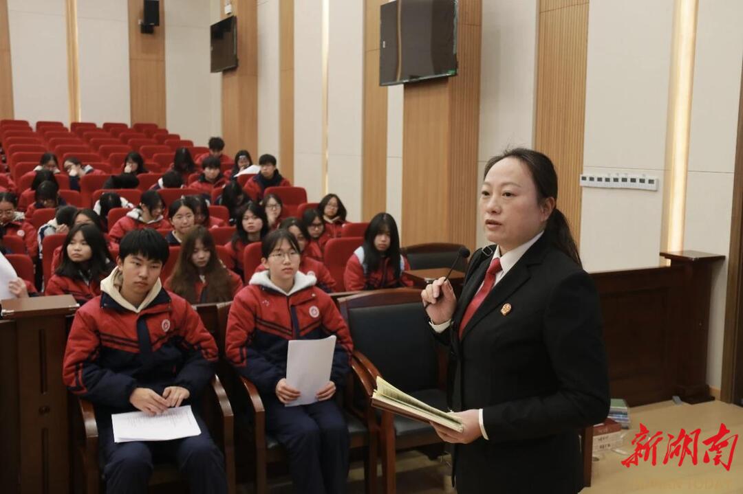 株洲蘆淞法院：青春與法治同行 共建基地護夢成長