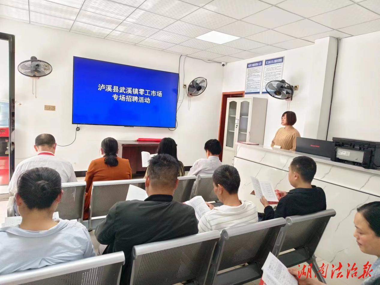 武溪鎮(zhèn)：零工驛站服務(wù)暖民心 代表助力就業(yè)惠民生