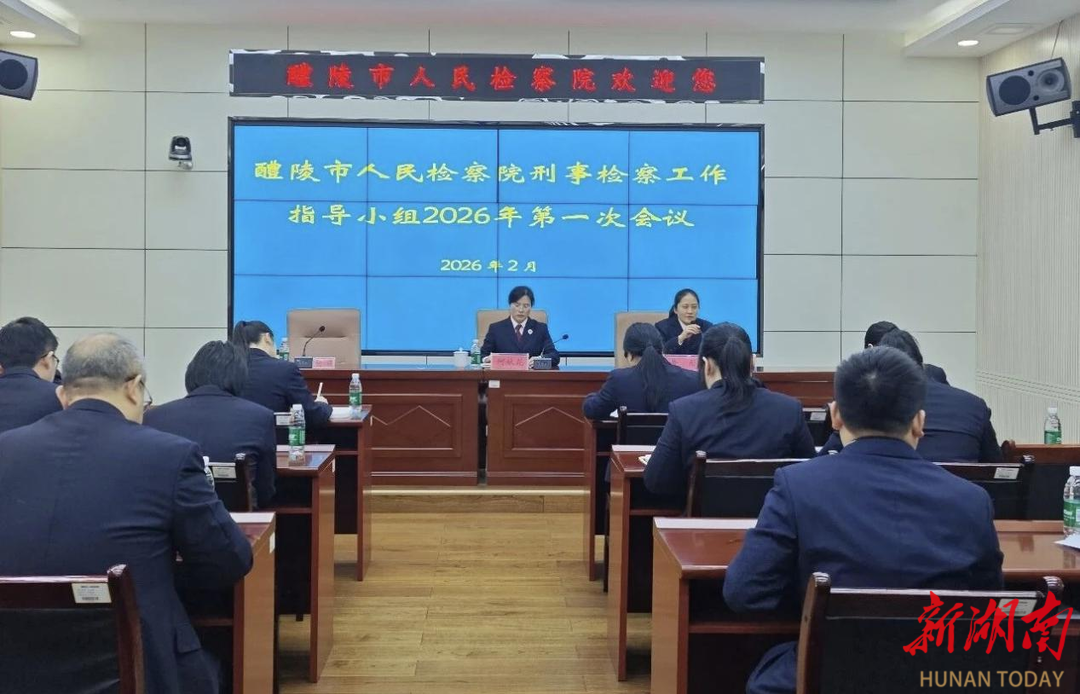 醴陵检察院刑事检察工作指导小组召开2026年第一次会议