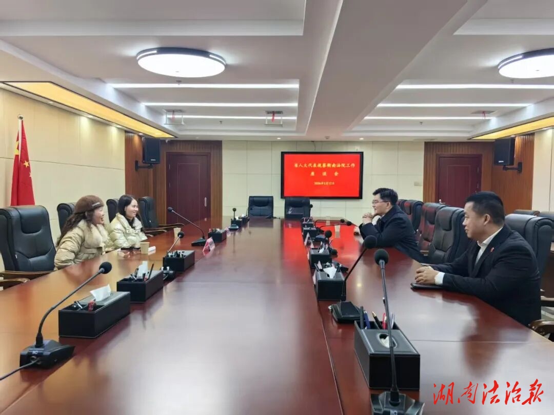 衡南法院邀请省人大代表视察法院工作