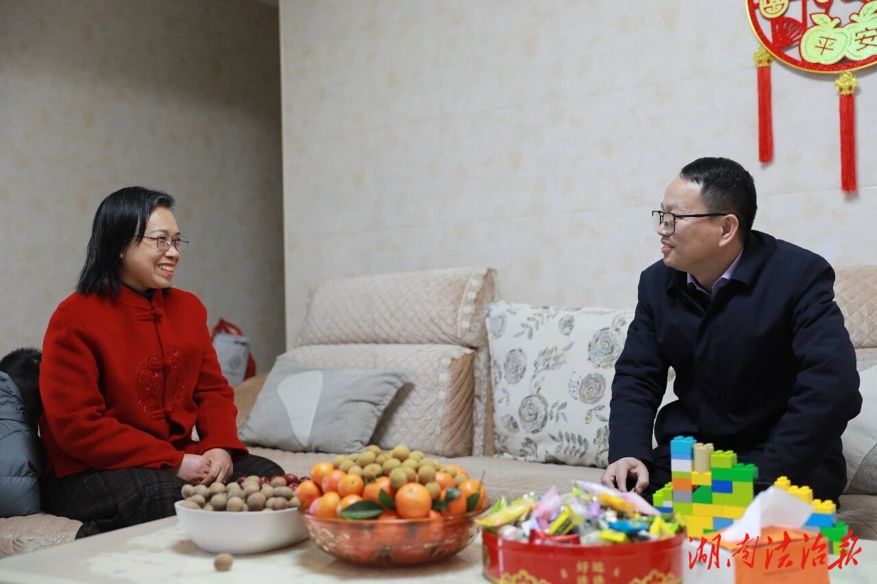 新春送暖 法苑情深 |祁阳市法院春节前夕走访慰问暖人心