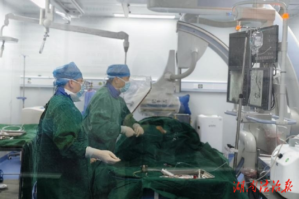 道县中医医院：突破技术壁垒 微创巧取致命血栓