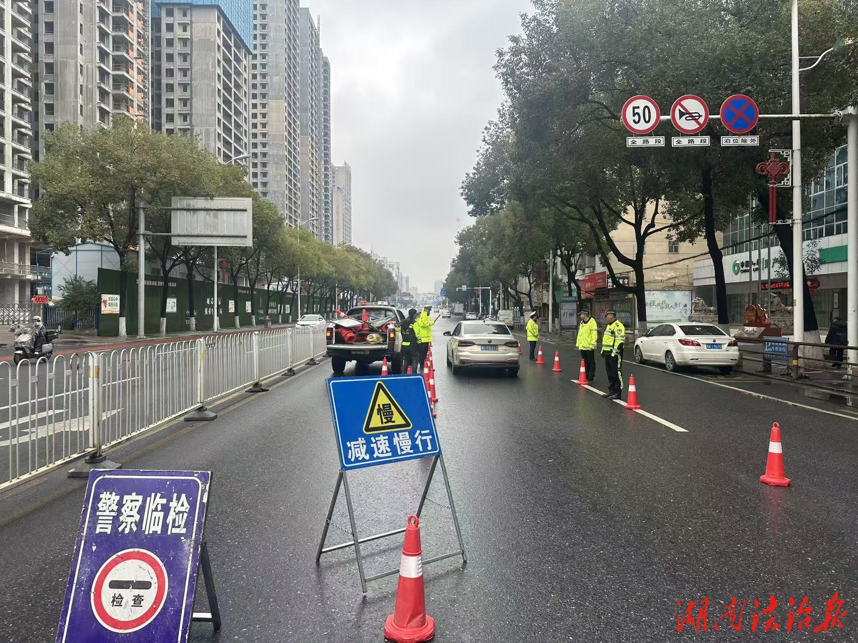 堅守崗位保暢通 守護平安“警”相隨