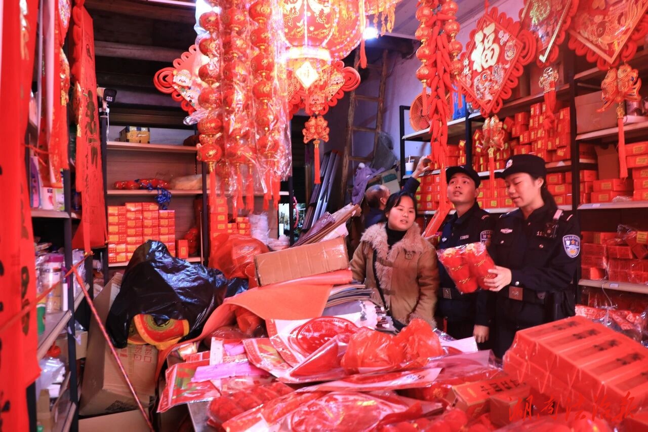 春節(jié)我在崗 | 道縣公安用“堅守指數(shù)”換取群眾“安全指數(shù)”