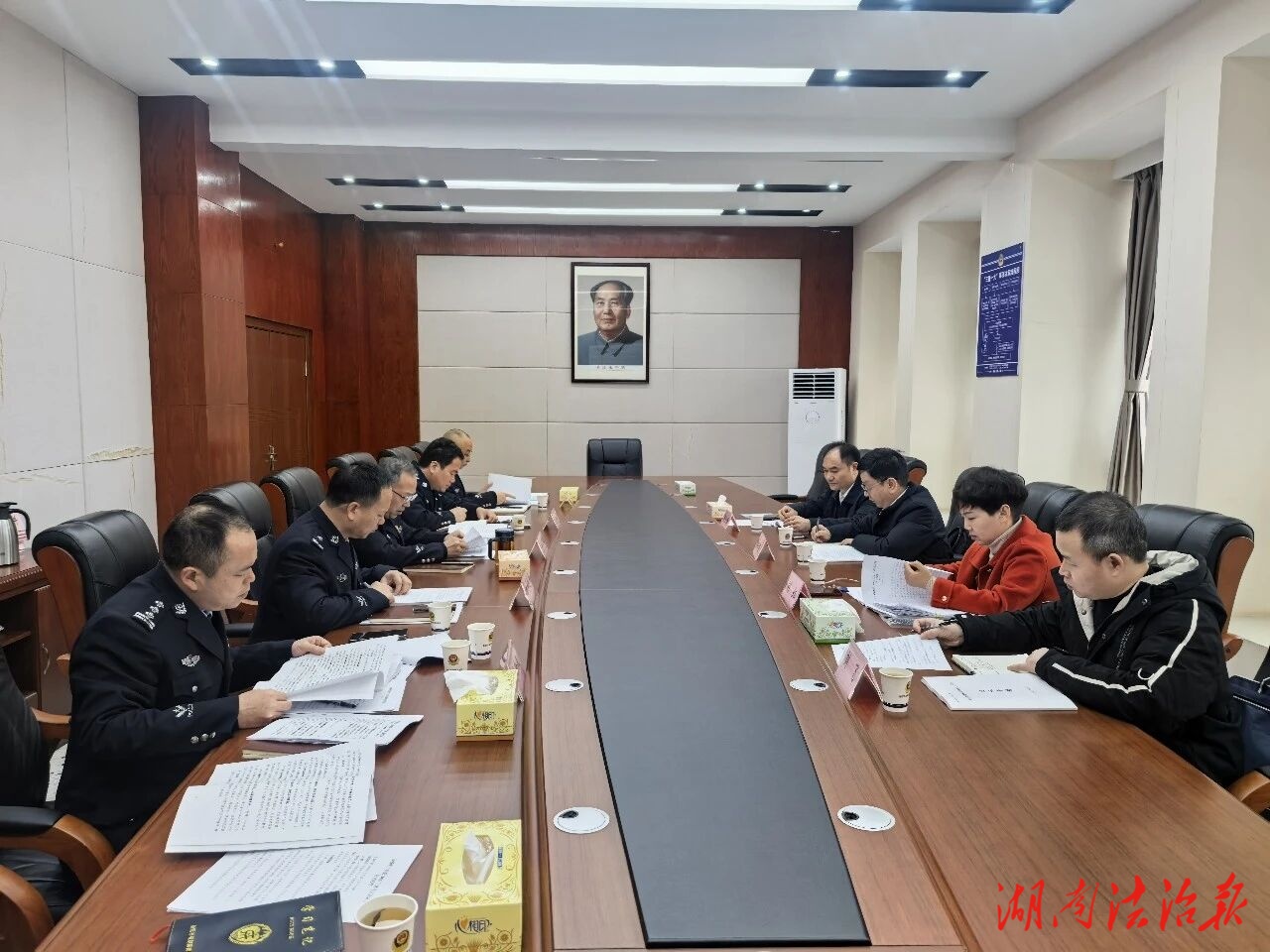 衡陽市強戒所黨委班子召開2025年度民主生活會