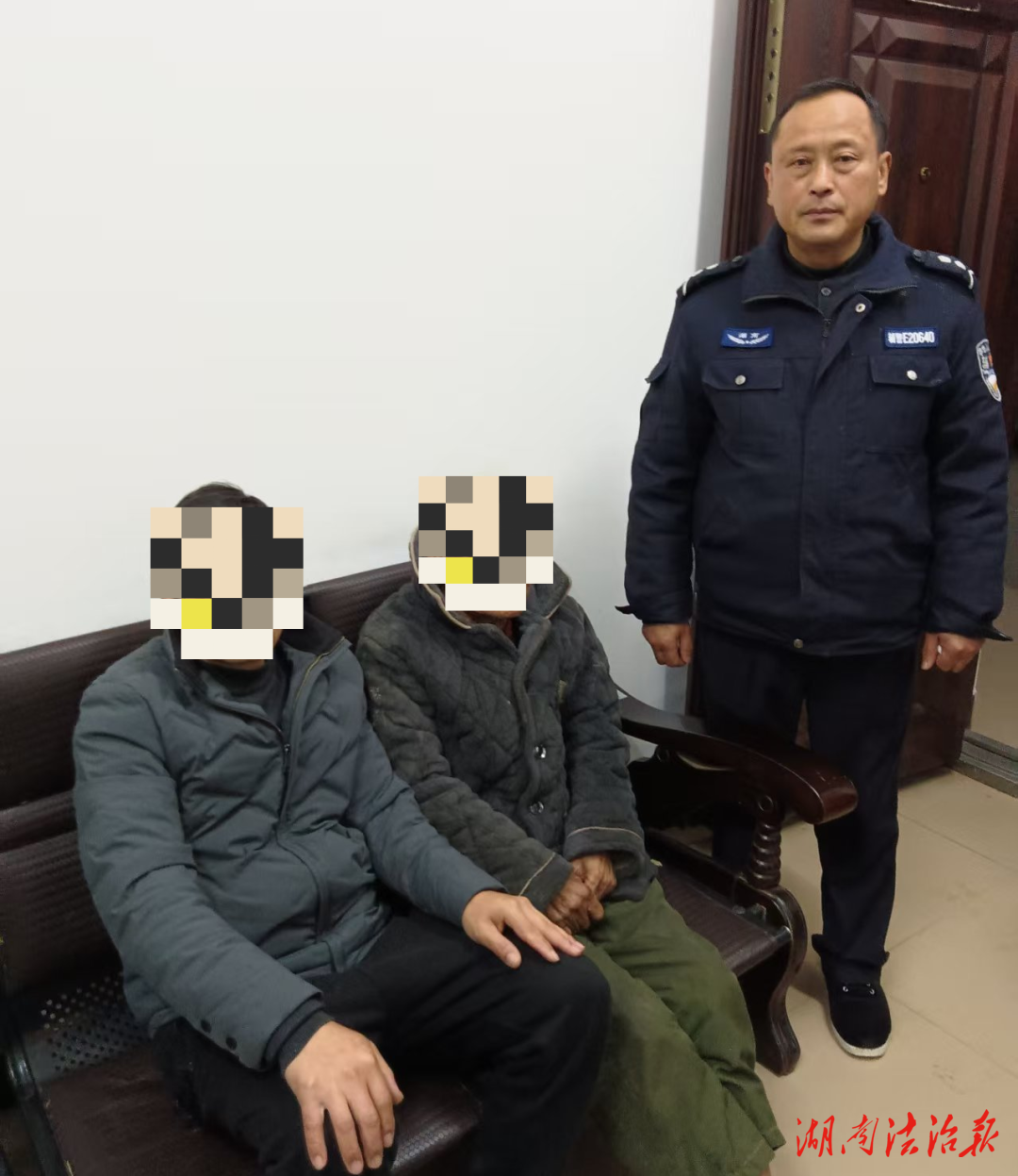 走失老人遇困境 民警相助暖人心