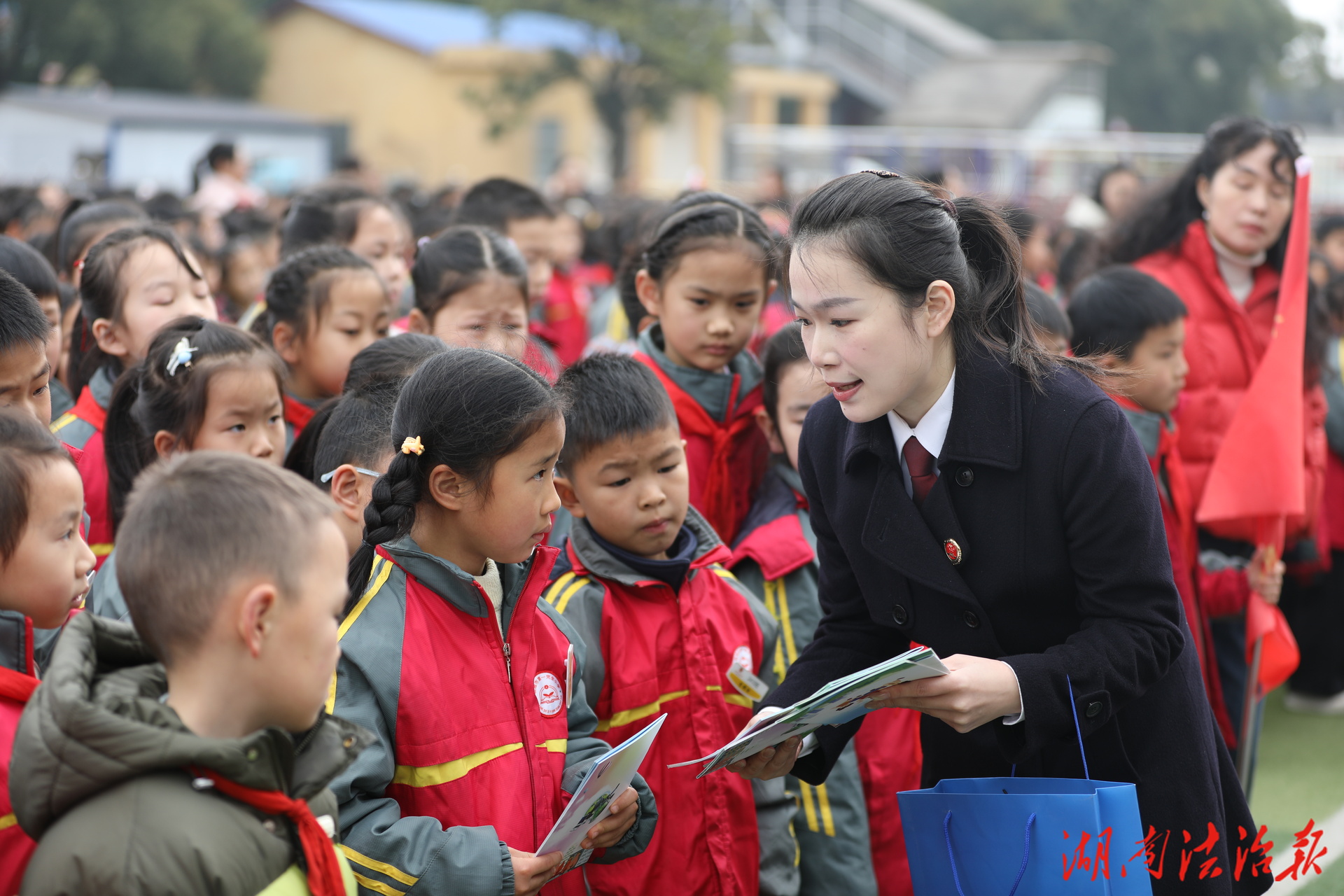 临湘检察：法治宣讲进校园 守护成长不缺席