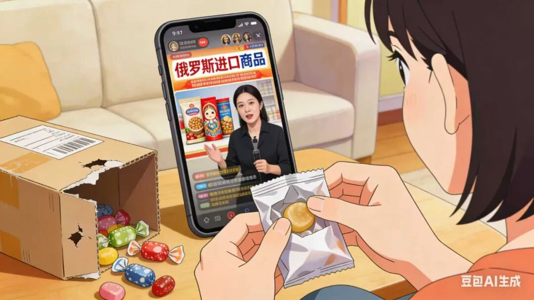 直播間買的“俄羅斯進(jìn)口”竟是無標(biāo)識(shí)糖果？ 法官：退一賠三！