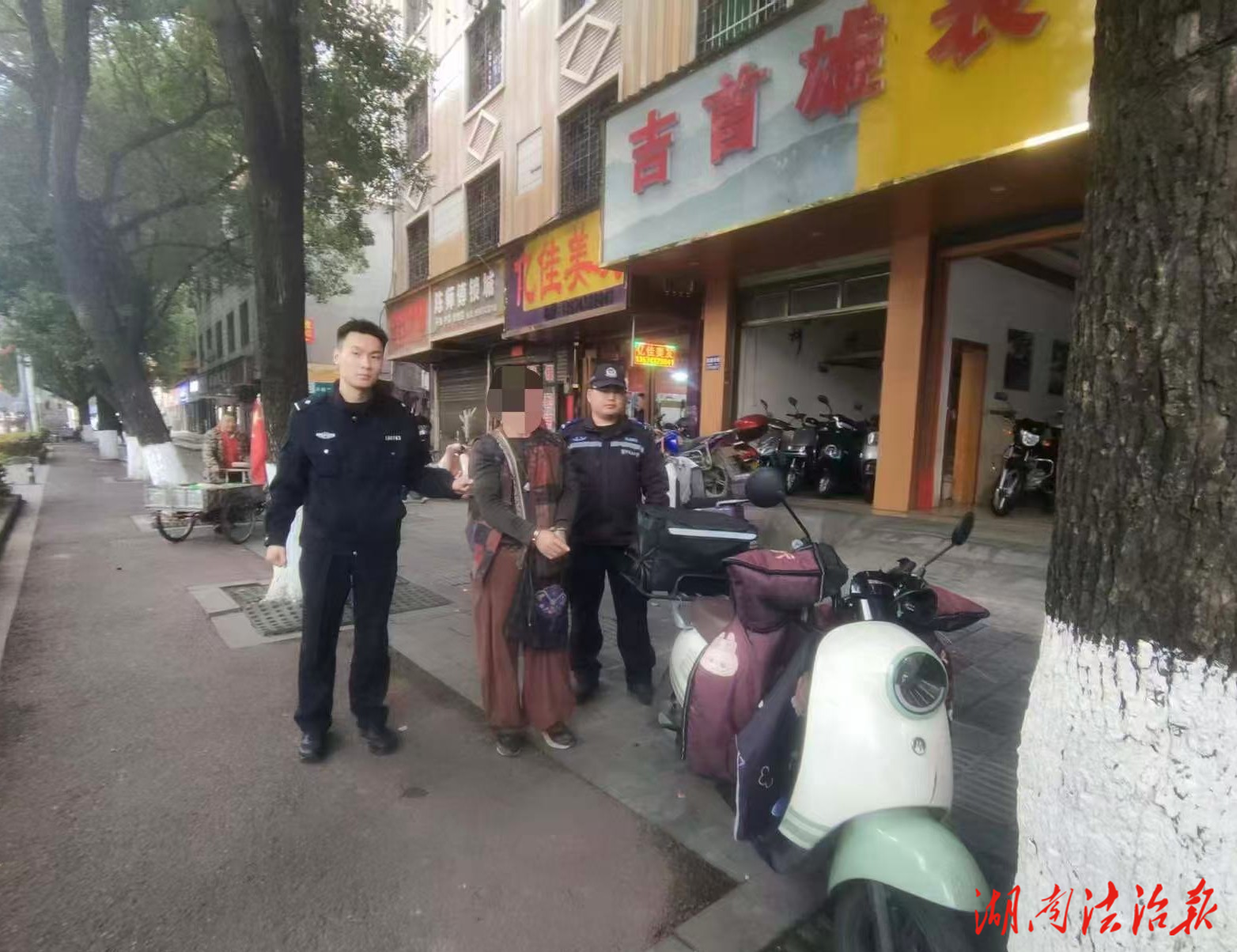 雷霆出击！乾州派出所快速破获系列电动车盗窃案