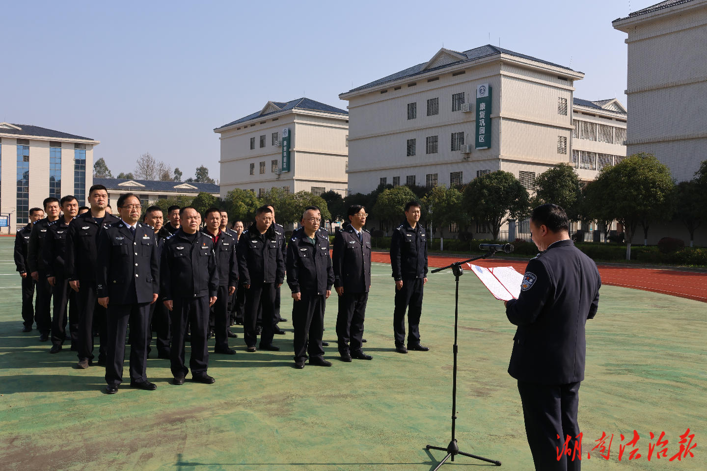 藏藍添新綠 實干筑忠誠|衡陽市強制隔離戒毒所開展2026年植樹節(jié)主題活動