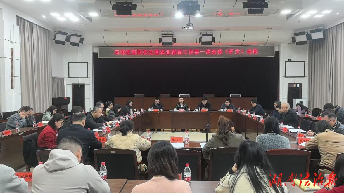 株洲市石峰区召开第四次全国农业普查第一次  全体（扩大）会议