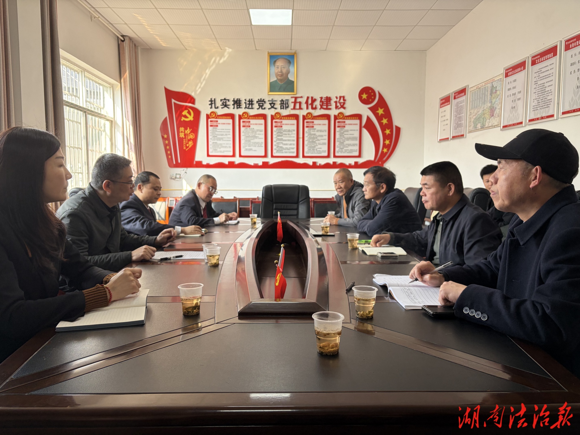 赫山区检察院调研米香村乡村振兴工作 共谋发展新篇