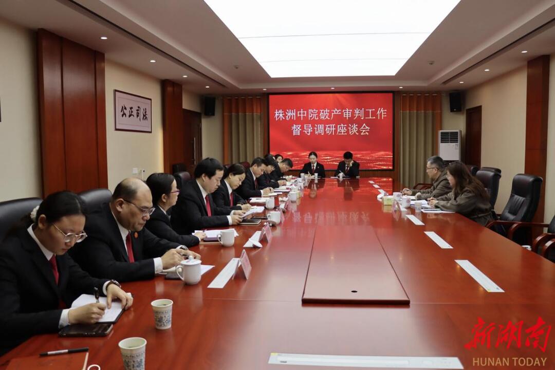 打开 聚焦重整勇突破 执破融合提质效——株洲中院到石峰区法院督导调研破产审判工作