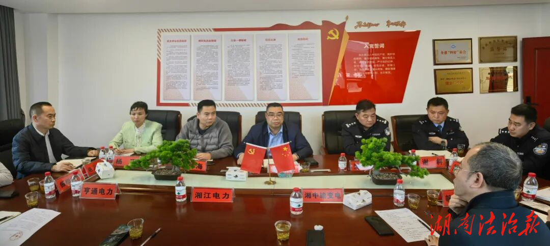 金瑞文同志深入电力企业调研：以法治“精准度”提升企业“满意度”