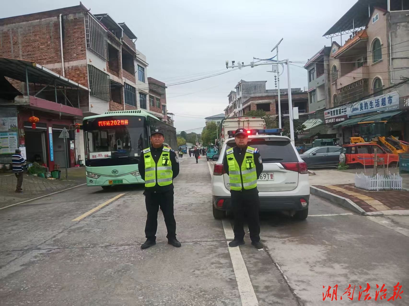 严整治、护平安 新田公安多措并举筑牢道路交通安全防线