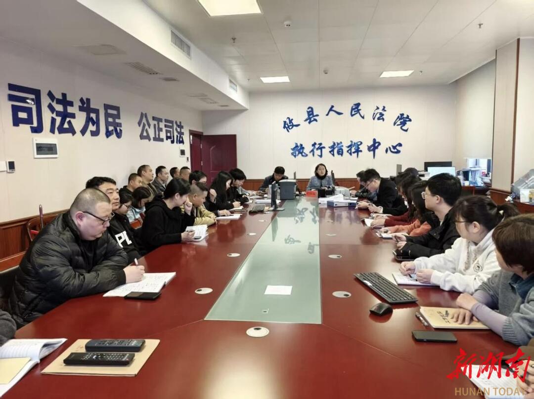 服务企业优化年，株洲攸县法院执行局在行动