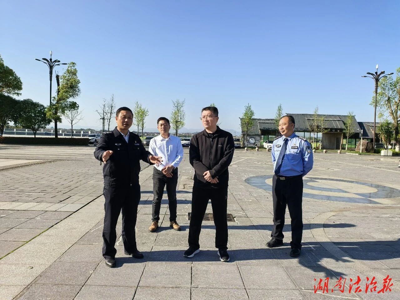 永州市人民政府副市長、市公安局局長夏葛桉到道縣督導(dǎo)檢查維護(hù)社會安全穩(wěn)定工作