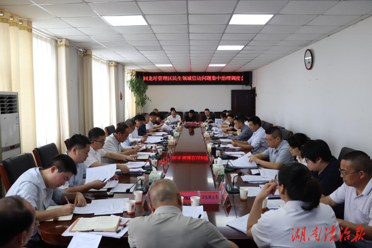 回龍圩管理區(qū)召開民生領(lǐng)域信訪問題集中治理調(diào)度會