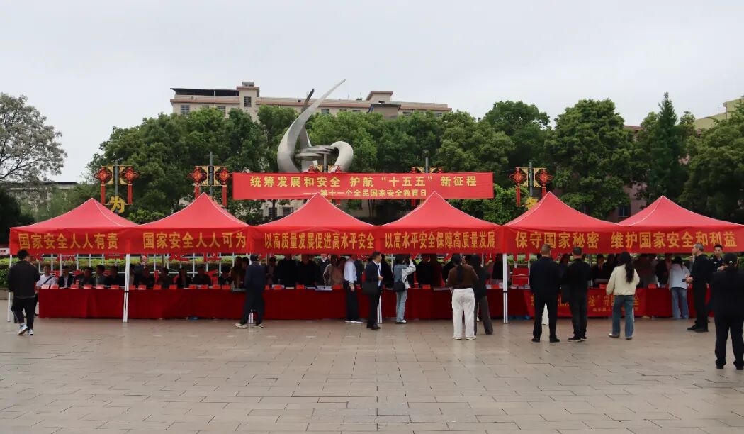 護(hù)航“十五五”新征程 嘉禾法院開展“4·15”全民國家安全教育日集中普法宣傳