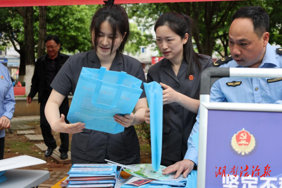 維護國家安全 筑牢基層防線——臨武縣人民法院開展“4·15”全民國家安全教育日普法宣傳活動