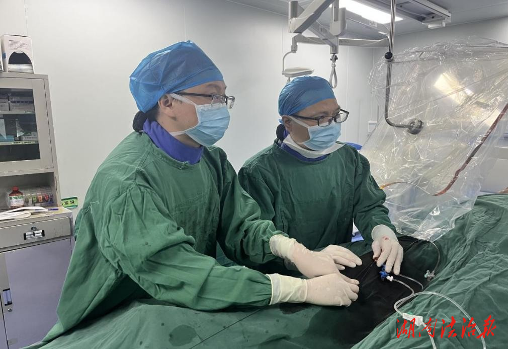 技术新突破！道县中医医院成功开展院内首例锁骨下动脉球囊扩张+支架置入术