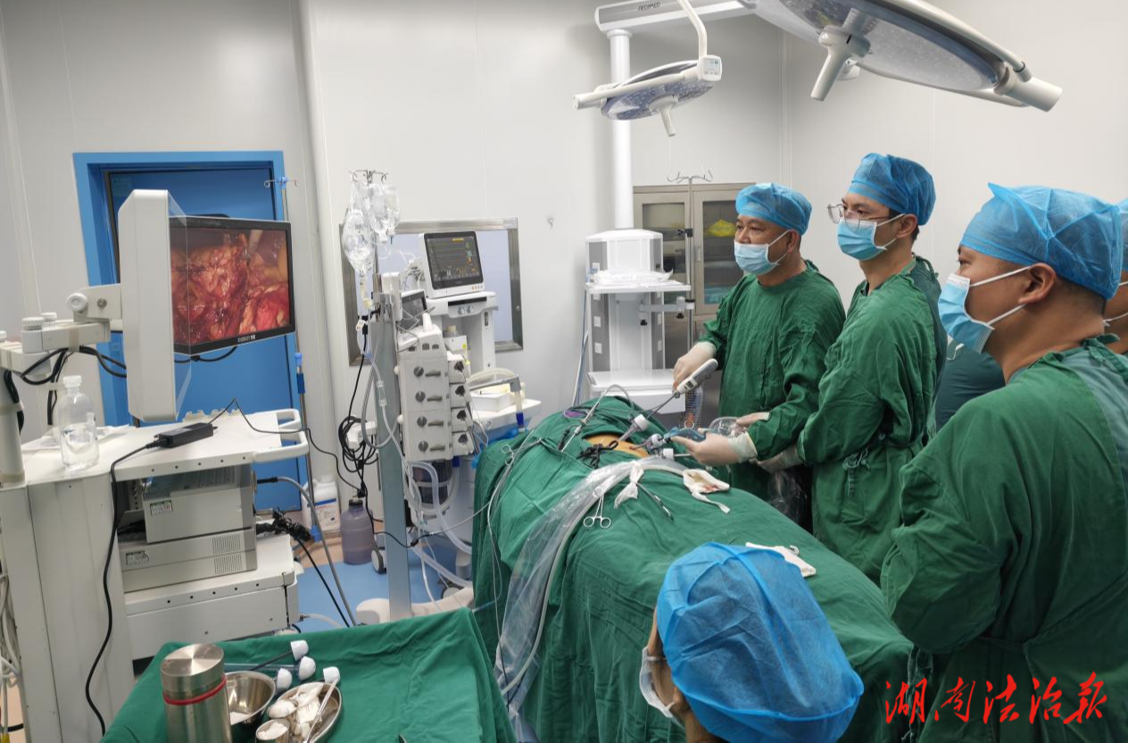 填补技术空白│新田县中医医院连续开展两例腹腔镜肾脏微创高难度手术