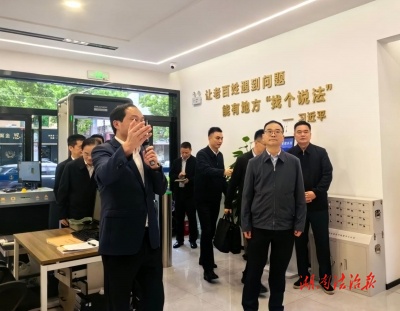 何恩廣在醴陵調(diào)研并接待來訪群眾、研究信訪突出問題 用心用情解決群眾合理合法訴求