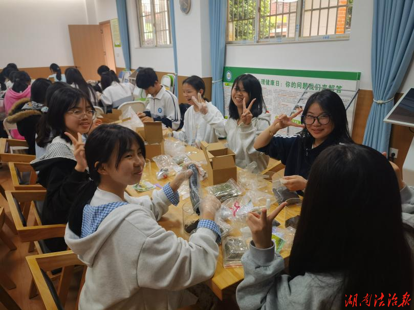 把情绪“拼”进温暖里 ——蓝山县职业中专开展心理健康艺术疗愈系列活动