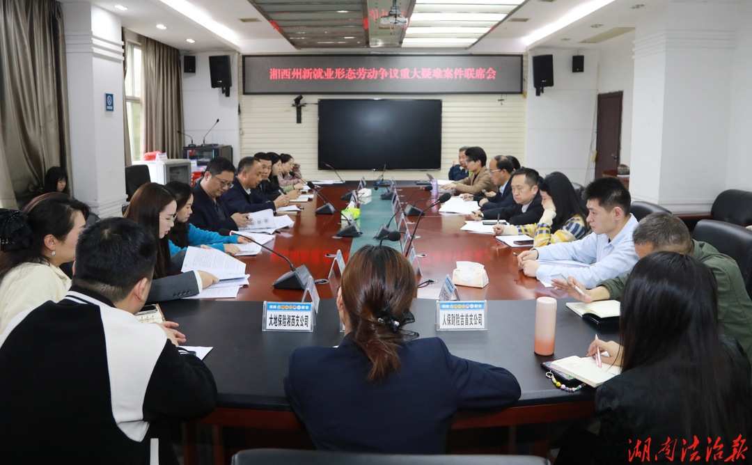 湘西州市联动“会诊”  破新业态劳动争议僵局 探索多元化共治新路径