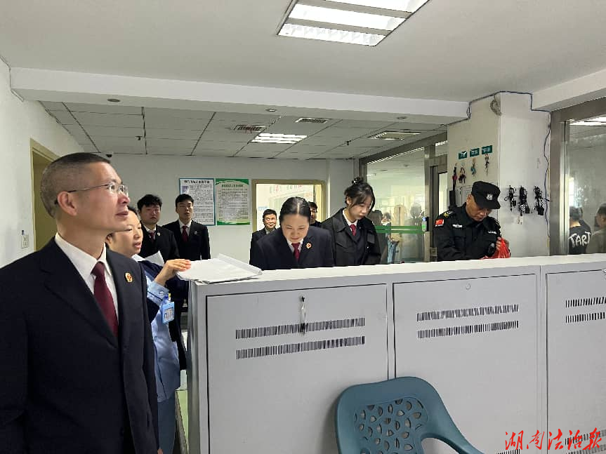 节前监督不放松，强制医疗保安全——怀化市、鹤城区两级检察院联合开展安全防范专项检查