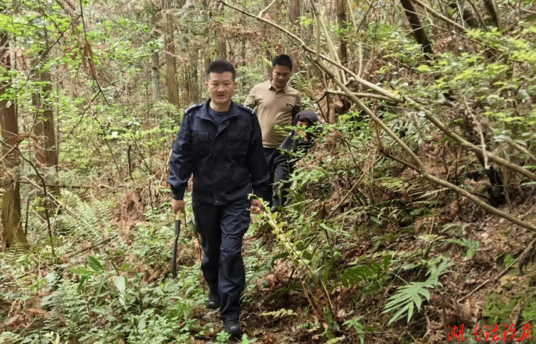 隆回：七旬老人深山走失 警民联动暖心寻回