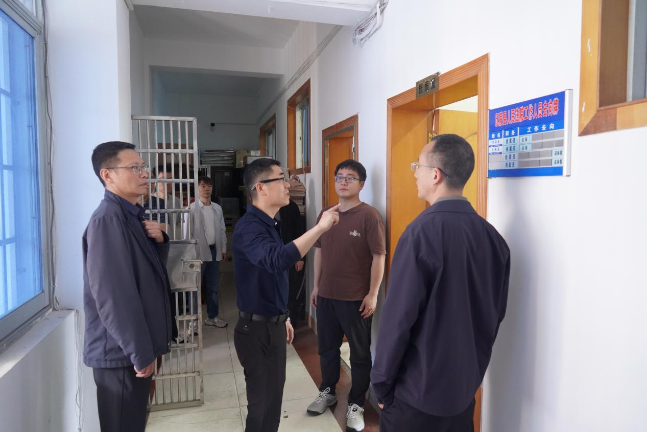 筑牢安全防线——沅陵法院开展安全生产大检查