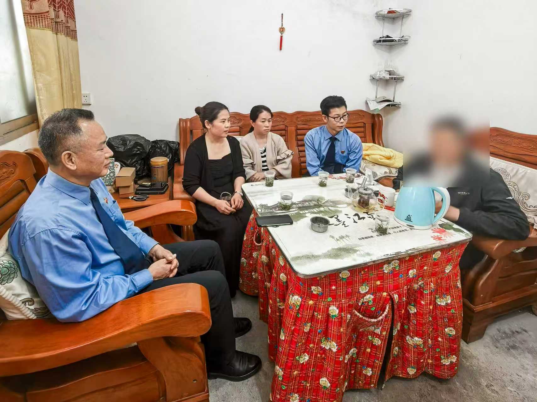 汝城檢察：助殘日前夕，一次特別的登門回訪