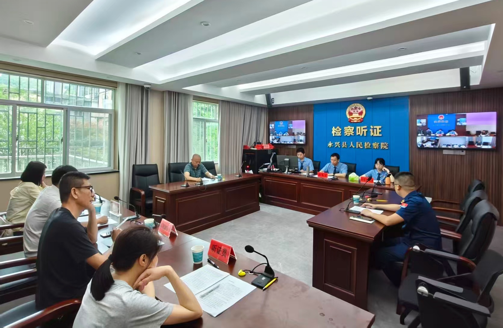 永興檢察：檢察聽證凝聚“檢消”合力，公益訴訟筑牢市場(chǎng)防線?