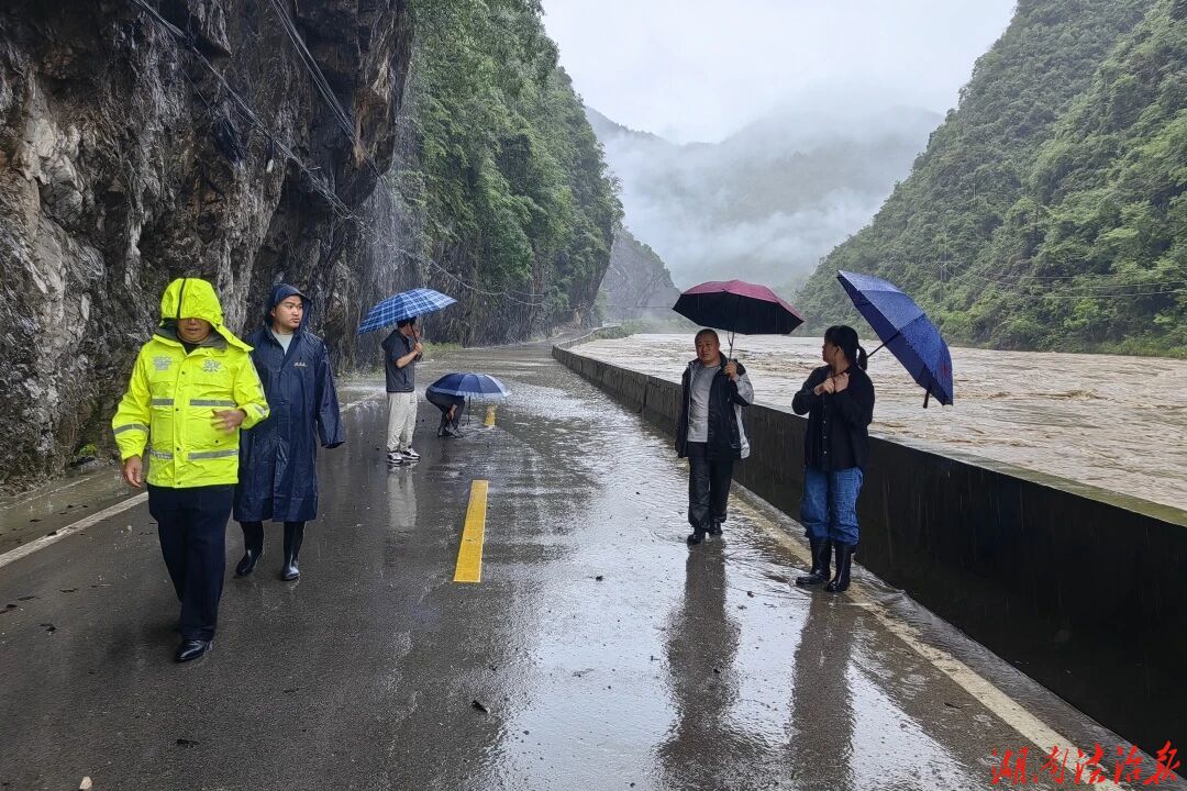 桑植公安闻“汛”而动 筑牢汛期安全防线