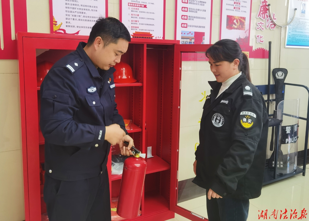 筑牢安全防線  保靖法院開展安全生產(chǎn)隱患大排查