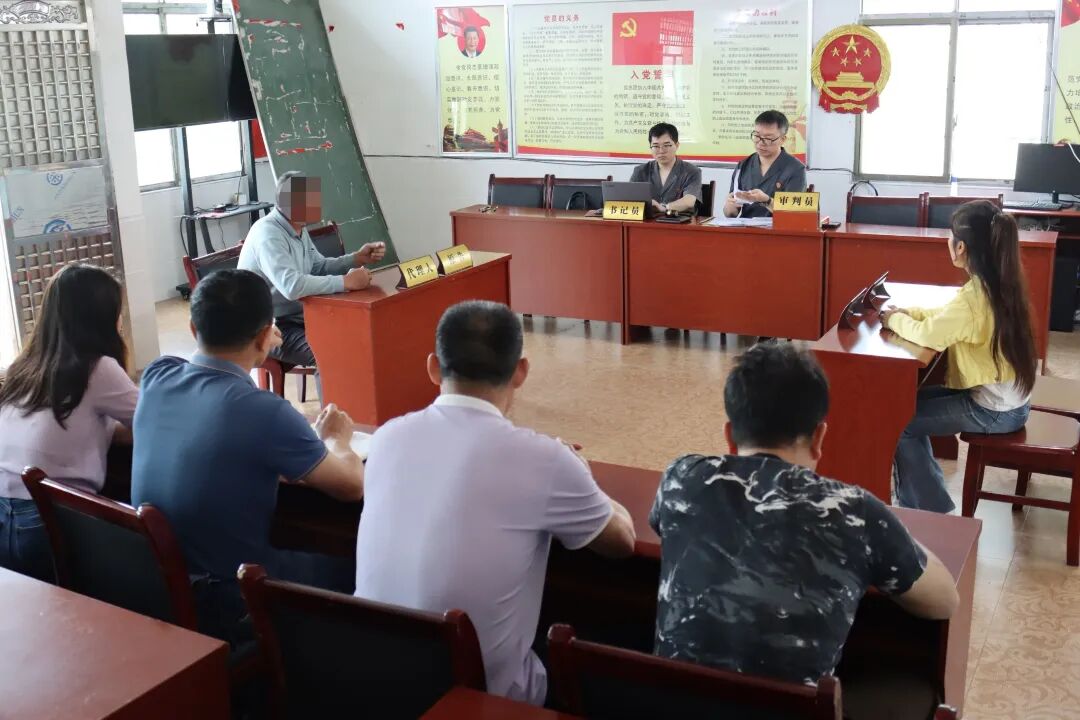嘉禾法院塘村法庭：巡回审判进乡村 就地解纷守护少年成长