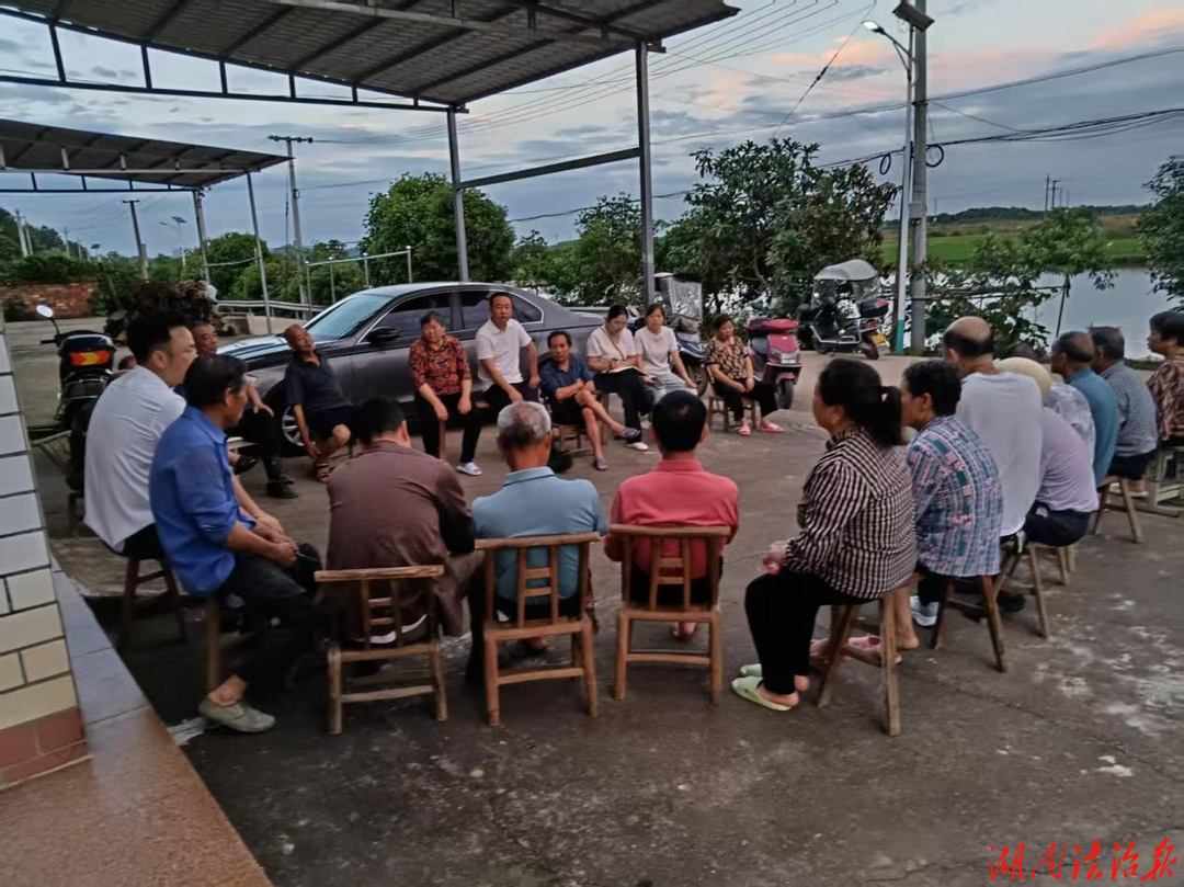 从“议”到“干”：衡阳石鼓三里社区以屋场恳谈助推吴家湾人居环境焕新颜