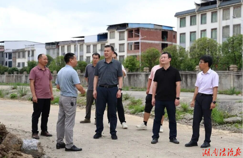 江永：李群輝調(diào)研督導(dǎo)民生實事項目建設(shè)推進(jìn)工作
