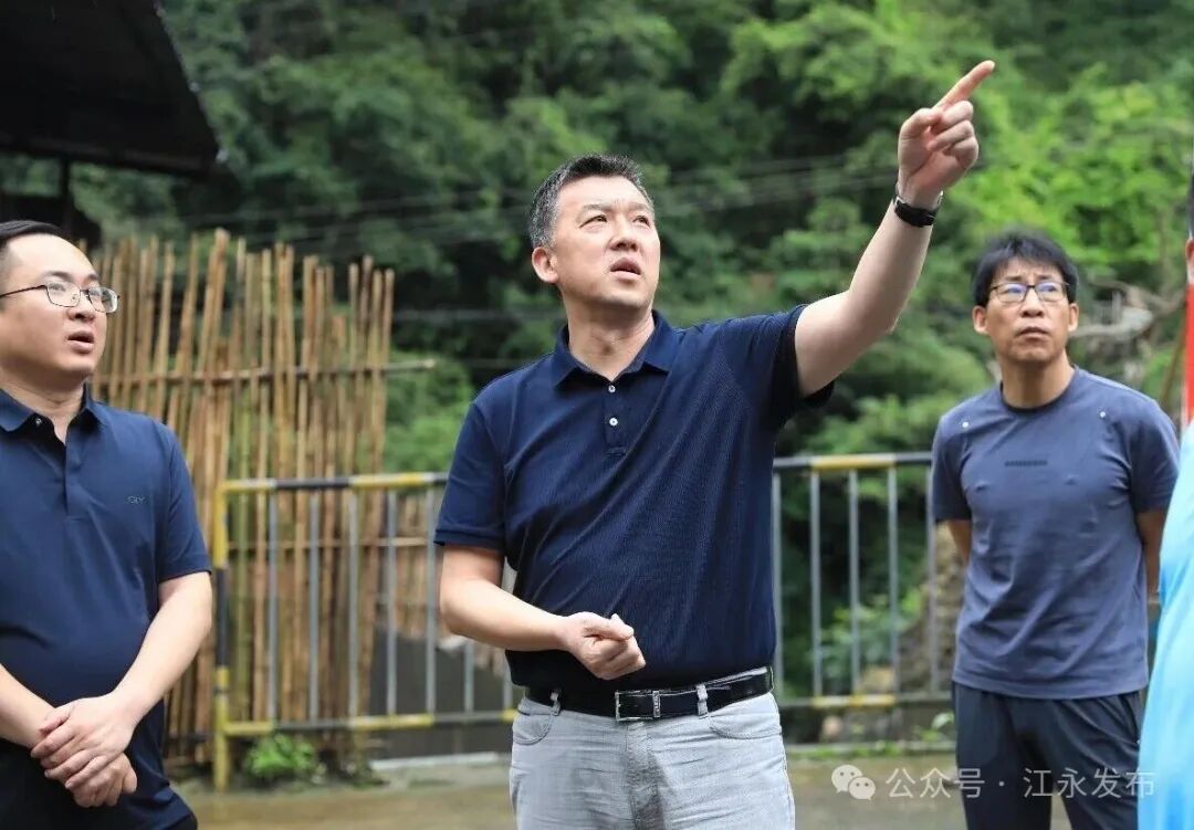 江永：李群輝調(diào)研督導(dǎo)防汛備汛工作