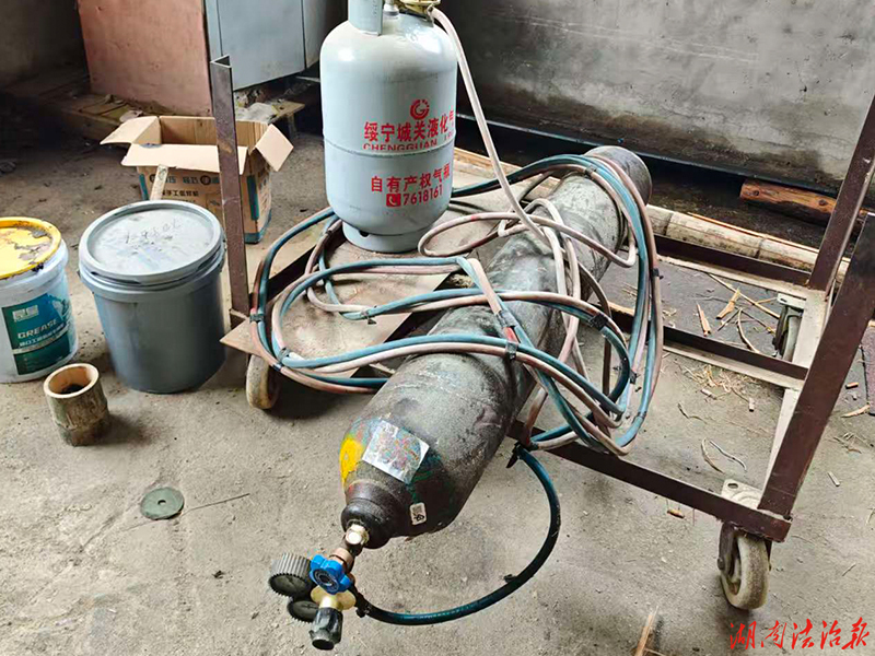 違規(guī)明火作業(yè) 城步一企業(yè)被處罰