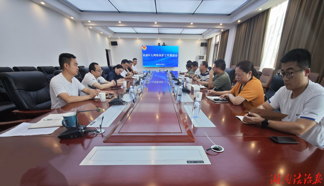 织密“防护网”，共护未成年人“清朗空间”——沅陵县召开未成年人网络保护工作推进会