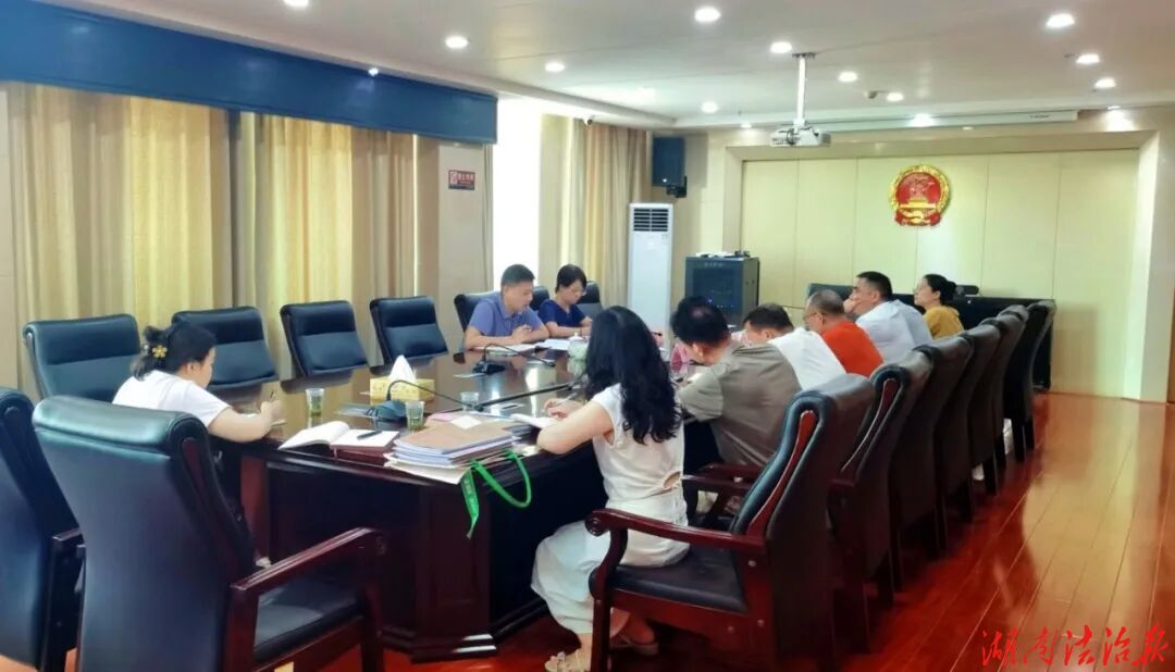 精准指导促规范 衡阳中院司法技术指导走进常宁法院